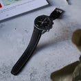 Load image into Gallery viewer, Omega X Swatch Moonswatch Fitted Strap - Black & White