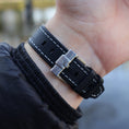 Load image into Gallery viewer, Omega X Swatch Moonswatch Fitted Strap - Black & White