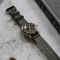 Load image into Gallery viewer, The Ryedale Ribbed Nylon Watch Strap - Grey