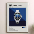Load image into Gallery viewer, 'The Iconic' Watch Print Series - Rolex Sea-Dweller Deepsea