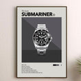 Load image into Gallery viewer, 'The Iconic' Watch Print Series - Rolex Submariner, Date