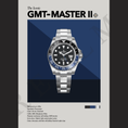Load image into Gallery viewer, 'The Iconic' Watch Print Series - Rolex GMT Master II, Batman