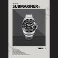 Load image into Gallery viewer, 'The Iconic' Watch Print Series - Rolex Submariner, Date