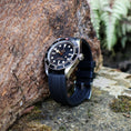 Load image into Gallery viewer, The Fulford FKM Rubber Watch Strap - Black