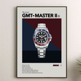Load image into Gallery viewer, 'The Iconic' Watch Print Series - Rolex GMT Master II, Pepsi