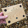 Load image into Gallery viewer, The Foxton Watch Stand - Forest Green & American White Oak
