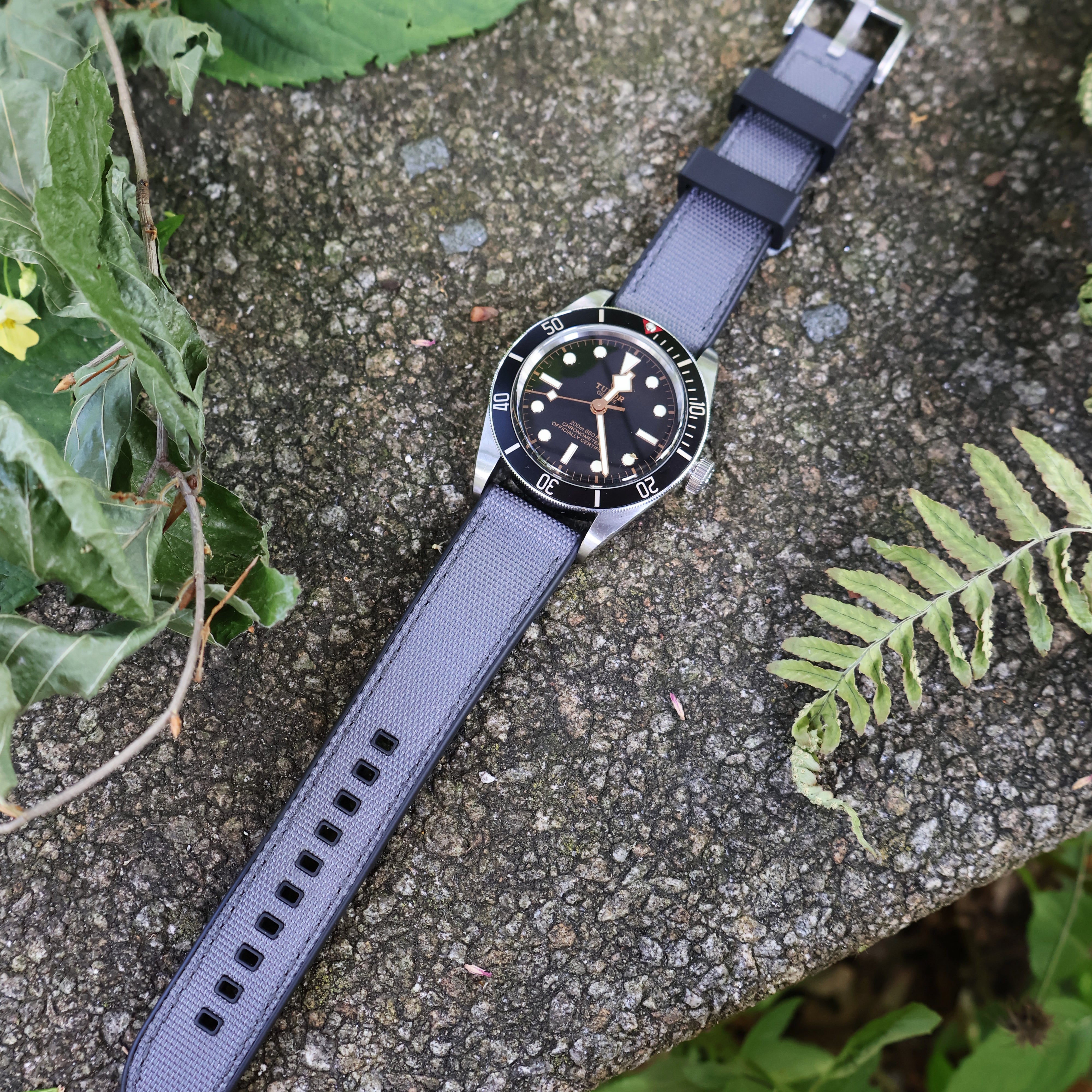 Real sailcloth watch strap deals