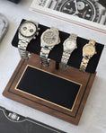 Load image into Gallery viewer, The Foxton Watch Stand - Charbon Black & American Black Walnut
