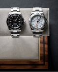 Load image into Gallery viewer, The Foxton Watch Stand - Stone Grey & American Black Walnut
