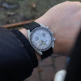 Load image into Gallery viewer, Omega X Swatch Moonswatch Fitted Strap - Black & Green
