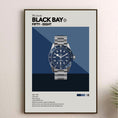 Load image into Gallery viewer, 'The Iconic' Watch Print Series - Tudor Black Bay Fifty-Eight, Blue
