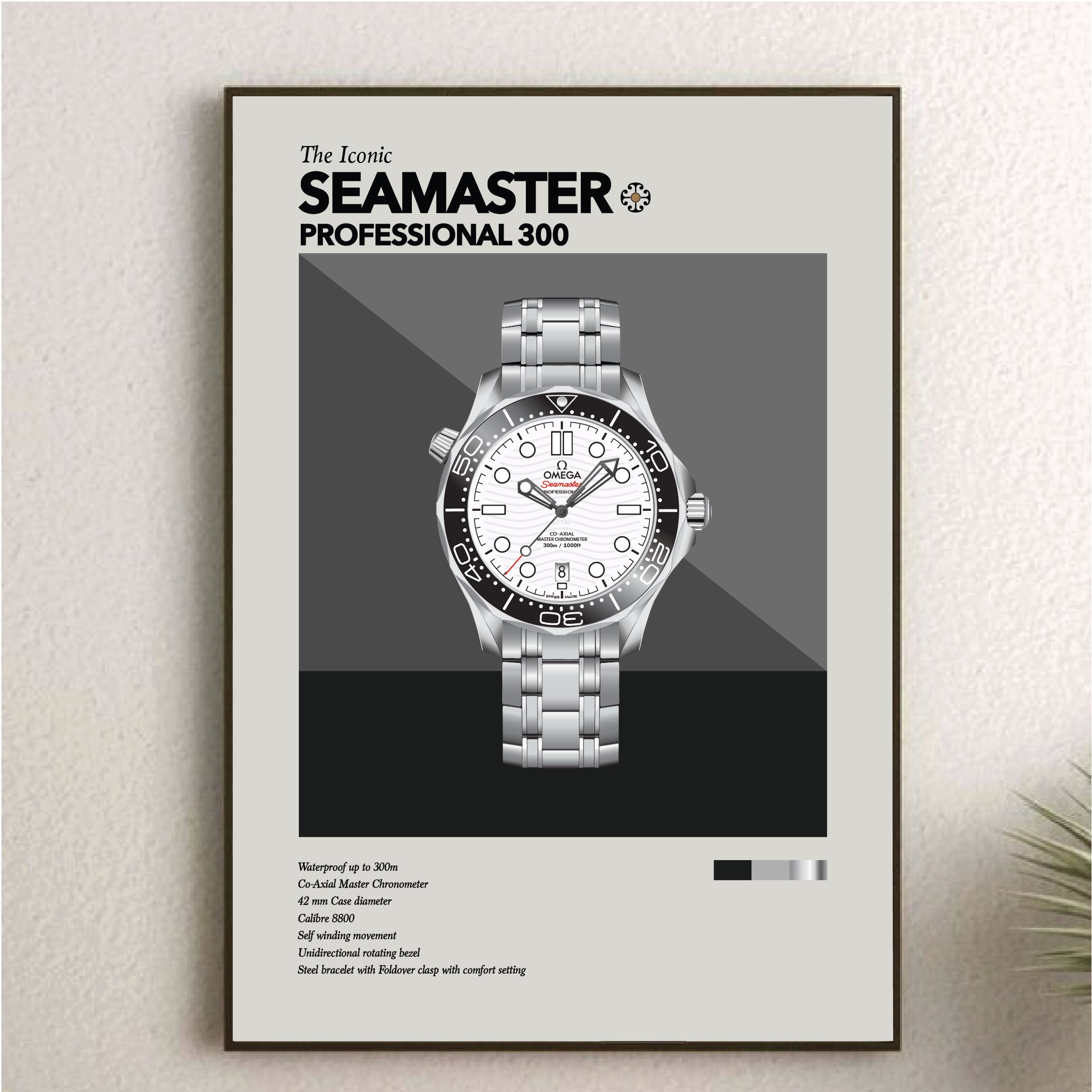 Omega seamaster professional white dial deals