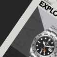 Load image into Gallery viewer, 'The Iconic' Watch Print Series - Rolex Explorer II - Black Dial
