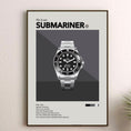 Load image into Gallery viewer, 'The Iconic' Watch Print Series - Rolex Submariner, No-Date
